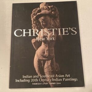 Christie’s New York, Indian and Southeast Asian Art… Thursday, 23 September 2004